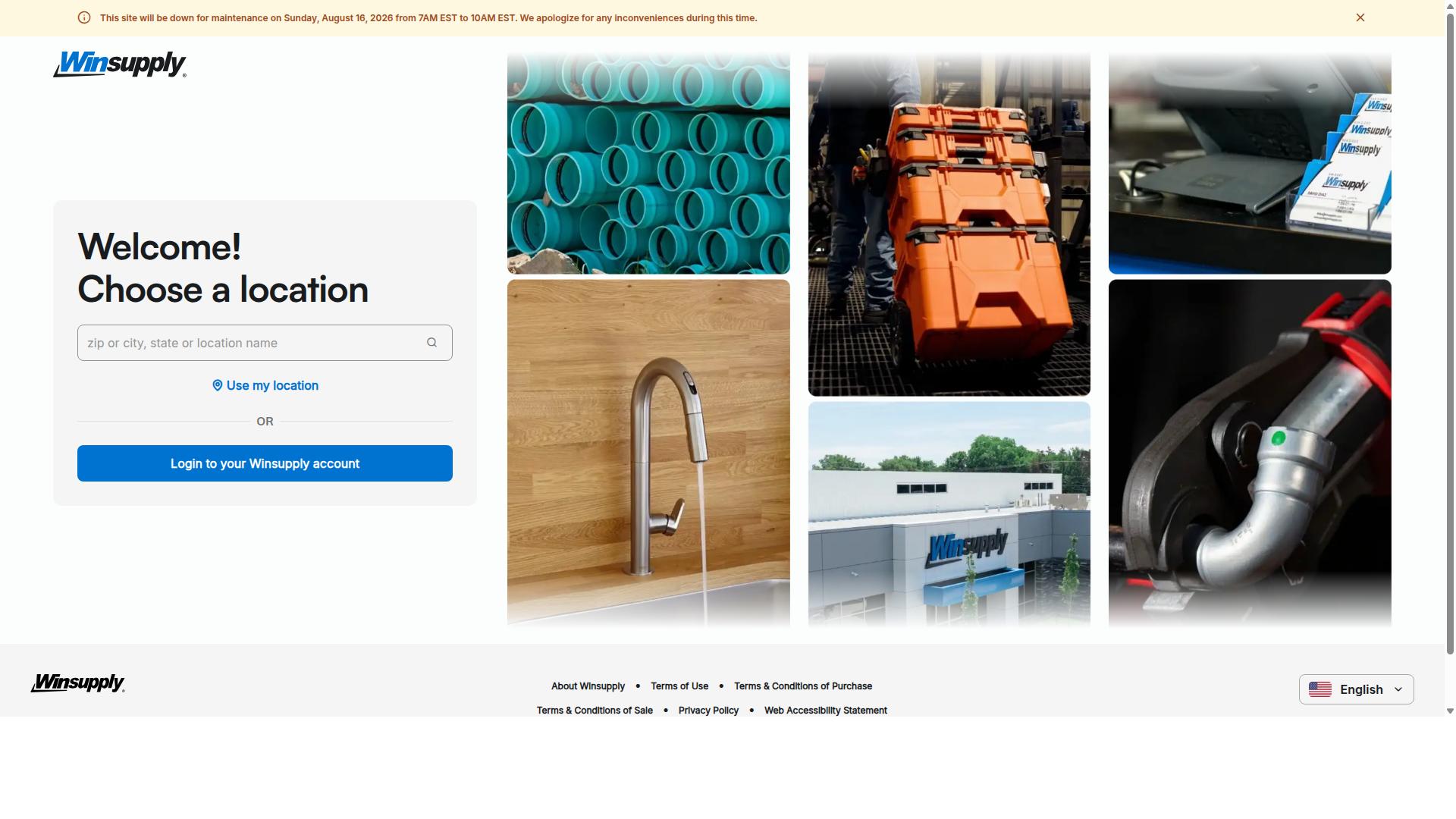 Winsupply website
